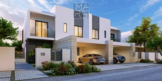 فيلا زاوية مع حديقة | مجمع سكني مسوّر شامل الخدمات