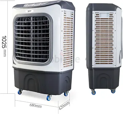 ir cooler,Outdoors Water-Cooled Moving Air Cooler, Home Air-Conditioning Fan, 3-In-1 Evaporative Air