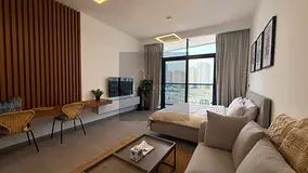 Premium Furnished Studio | Balcony | City View | V2 Sports City