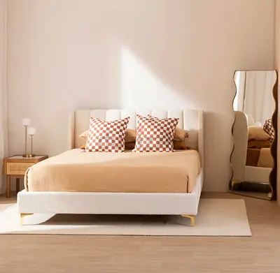 Brand New Luxury Queen Size - Fully Customizable Bedframe - UAE Sharjah Manufactured