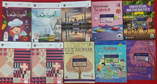 Amity School Dubai Grade 4 all set of textbooks for sell