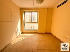 Big Size hall and kitchen | Open view 1 bhk in family building of new muweileh commercial