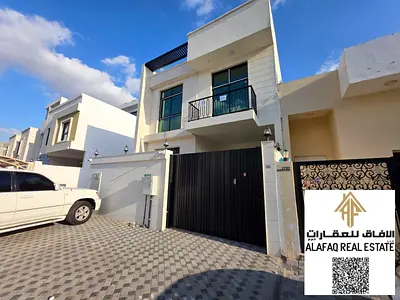 تاون هاوس أول ساكن للإيجار بعجمان 5 غرف تصميم عصري وموقع مميز مناسب للعائلات مع إمكانية الدفع أربع دفعات أو شيك واحد