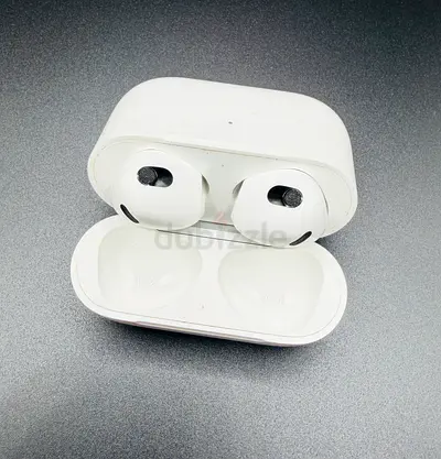 Apple AirPods A2564 (3rd gen) with Lightning Charging Case, Wireless