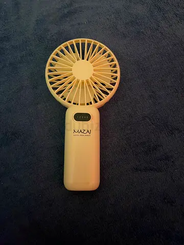 MAZAI Portable Handheld Rechargeable Fan - Lightly Used