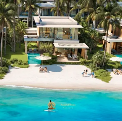 Luxury 5BR on the Beach: Private Shore, Big Discount & Flexi Payments.