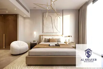 Furnished 1BR Apartment | Neva Residences JVC | Pool & Downtown Views
