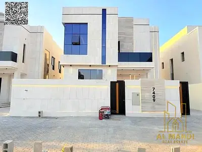 A unique opportunity to own a modern villa with an elegant design and a strategic location on a main street in one of Ajman's best residential areas.