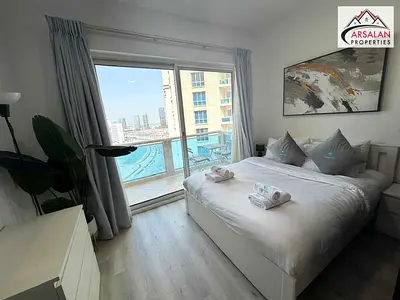 SPACIOUS STUDIO | FULL LAKE VIEW | FULLY FURNISHED | In 6 cheqs