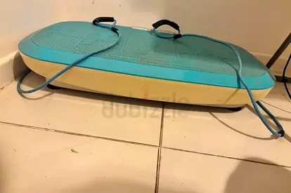 Vibration plate with Resistance Bands