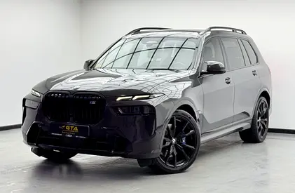 2024 BMW X7 M60i, 2029 BMW Warranty + Service Pack, Very Low Km, 7 Seater, Excellent Condition, GCC