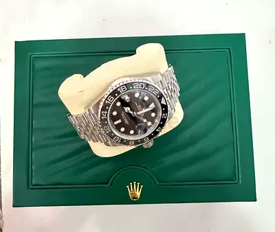 My Rolex GMT‑Master II — BRUCE WAYNE  with Jubilee Bracelet )super clone swiss movement