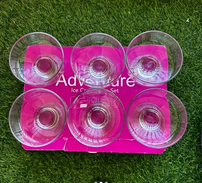 Brand new 6 dessert crockery cups