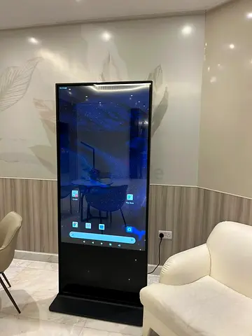 55 LCD Digital Kiosk Stand Touch Screen Android with Cloud Management System