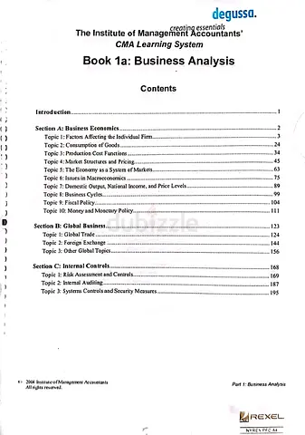 CMA Learning System Book 1a  1b (Holmes Corporation)