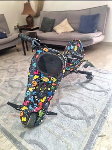 MyToys big drifting scooter with a newly installed battery