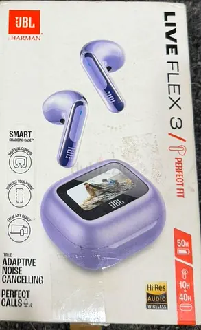 JBL Live Flex 3 true wireless earbuds with original charging case (box included)