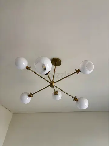 Staggered Glass Chandelier (West Elm)