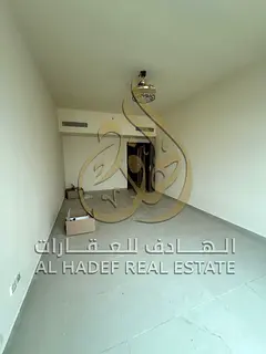 A spacious 2-bedroom apartment for rent in Al Khan, Sharjah, located on the first row with a direct