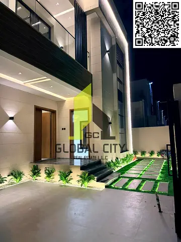SPACIOUS BIG SIZE CORNER VILLA FOR SALE IN AL ZAHYA , CENTRAL A.C , SUPER CLASS FINISHING , 5 BHK STAND ALONE CORNER VILLA , ASKING PRICE 2,500,000