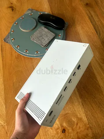 My white Xbox One S console — used, working
