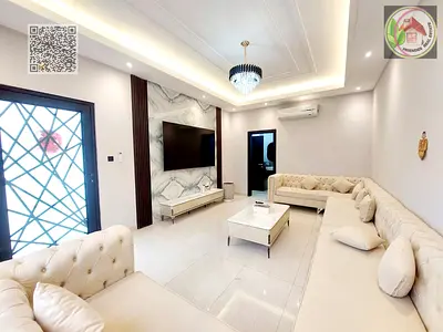 Furnished villa for rent in Al Yasmin area | Close to Al Hamidiya Park | Close to all services | Close to Mohammed Bin Zayed Road