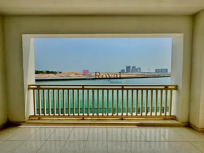 1BR Sea View | Brand New Furniture | Up to 6 Cheque