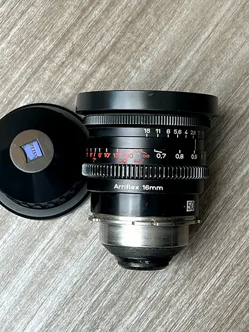 Lens Zeiss 50mm f1.2 Planar - Pl mount