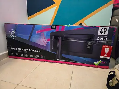 MSI MPG 491CQP QD-OLED 49-Inch Curved Gaming Monitor