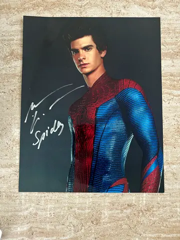 Andrew Garfield Signed Spider-Man Photo (Amazing Spider-Man) + VIDEO PROOF AUTO
