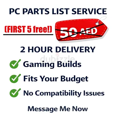 (ONLY 1 FREE LEFT!) Custom Gaming PC Parts List (Perfect Build in 2 Hours) – Only 50 AED