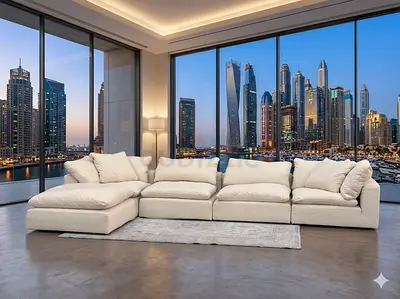 Marina home Luscious could feather 🪶 filled sofa