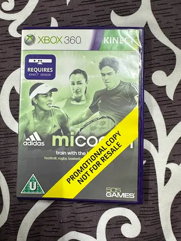 MICOACH Xbox 360 Kinect Game