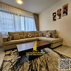 Luxurious apartmen1 bedroom and one hall with balcony open view, fully furnished with elegant furnis