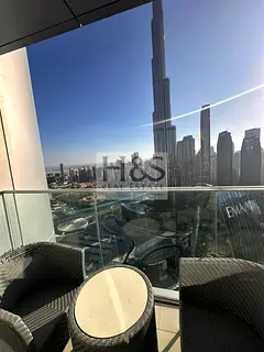 2BR Hotel Apartment | Burj Khalifa &amp; Fountain Views | Furnished | Balcony