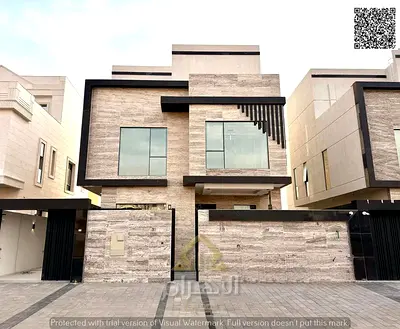 With only a 10% down payment | Own a luxury villa in Al Yasmin, Ajman | 6 master bedrooms with a pool and rooftop terrace | Competitive price