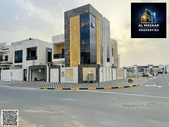 Luxury villa in a prime location in Al-Amrah, modern design, directly from the owner, custom finishi
