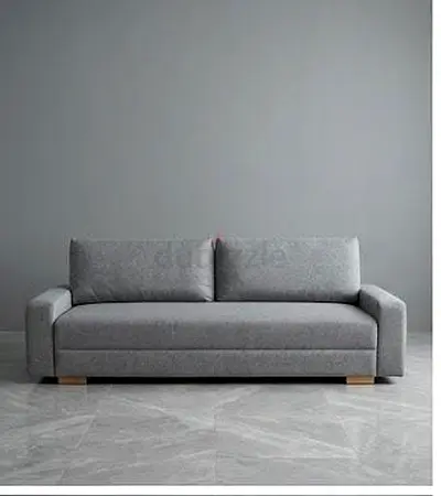 Grey 3-seater modern sofa – good condition