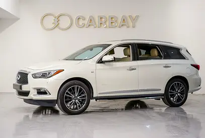 AED 931 PM | INFINITY QX60 7-SEATER 2017 | 7-SEATER | PARTIAL AGENCY HISTORY | 1 YEAR WARRANTY| GCC