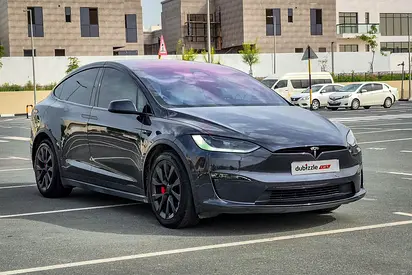 AED 4587/month | 2024 Tesla Model X Plaid | GCC Specs | Ref#447024
