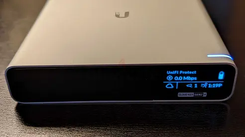 UniFi Cloud Key Gen2 Plus | Remote Network Management Console | PoE Powered | UCK-G2-SSD