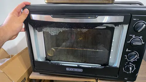 Black and decker oven toaster 55L