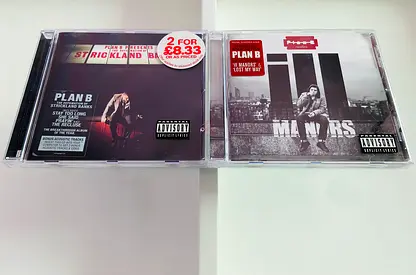 2 Plan B Music CD’s