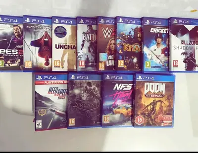 My PS4 games bundle — assorted titles (used)
