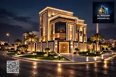 Modern villa on a corner lot with two street frontages, land area 3300 sq ft, super deluxe finishing