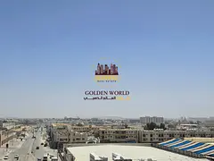 3BR apartment in Al Majaz 2, first tenant, new tower, balcony, open view, master room, 3 baths, spli