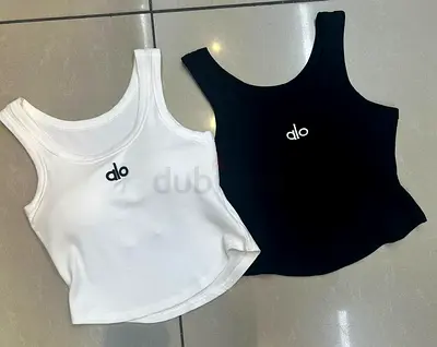 Alo cropped tank tops