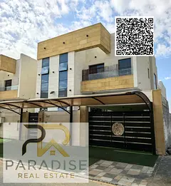CORNER STUNNING VILLA / 5 MASTER BEDROOM/ FOR RENT/ AL YASMEEN / AJMAN