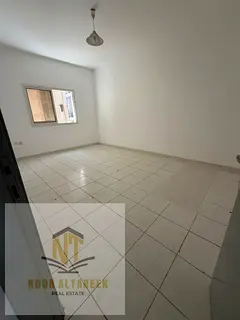 Apartment for rent in Al Taawun, featuring 1 bedroom, a comfortable living room, 1 bathroom, and a k