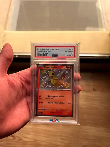 Pokémon Charmander Shiny Rare psa 10